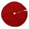 Copribase tessuto maglia albero rosso cm ø112h0,5