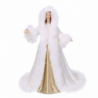 Donna resina bianco cm 18,5x15h24