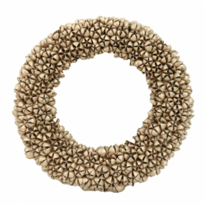 Coroncina glitter champagne cm ø46h8