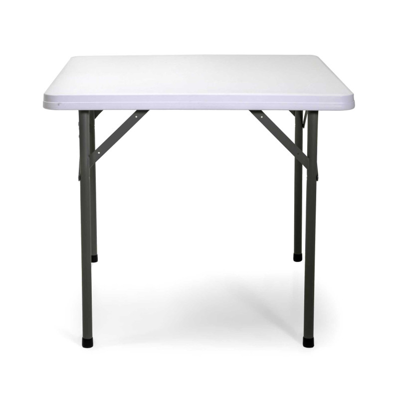 Tavolo Catering Ronda Bianco Quadro Cm 86x86h74