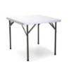 Tavolo Catering Ronda Bianco Quadro Cm 86x86h74
