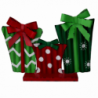 Pacco regalo metallo cm 49,5x12,5h37