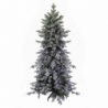 Albero Grinch slim innevato verde 2996 rami cm ø125h240