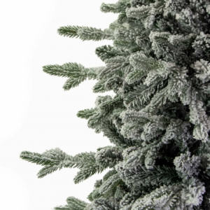 Zoom Albero Grinch slim innevato verde 2996 rami cm ø125h240
