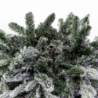 Albero Grinch slim innevato verde 2996 rami cm ø125h240
