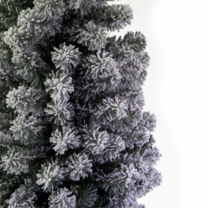 Zoom Albero monte Vettore slim innevato verde 972 rami cm ø79h210