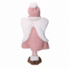 Angelo tessuto ponpon rosa cm 24x14h50