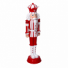 Soldatino resina bianco e rosso cm 10x9,5h33