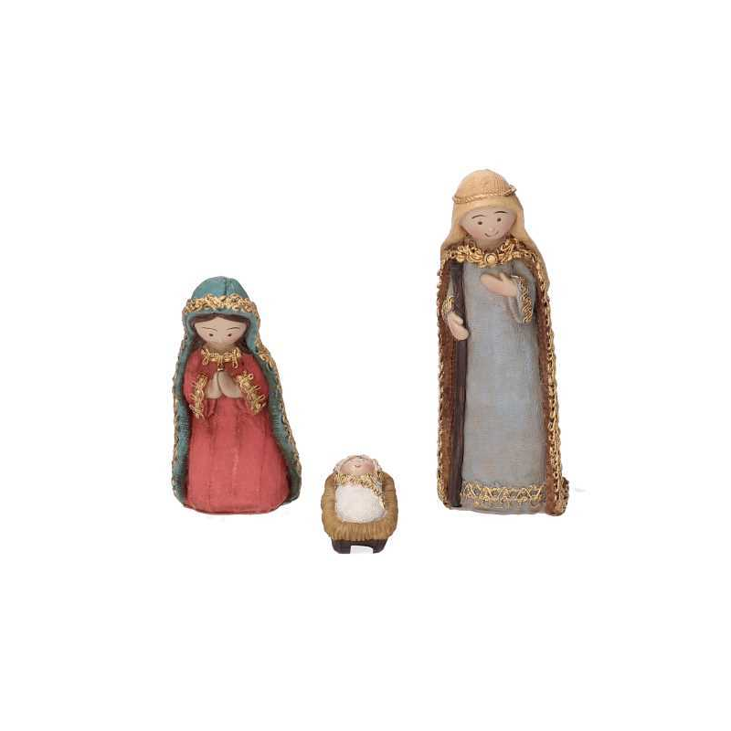 Presepe resina set 11pz cmh13