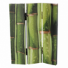 Paravento stampa 3 ante bambu' cm120,6x2,5h180