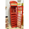 Mobile cantinetta cabina telefonica inglese cm44x44h171