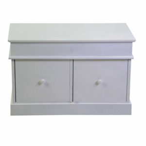 Zoom Mobiletto Eleonora cassapanca bianco 2 cassetti cm 70x35h45