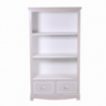 Mobile lubecca libreria 3 piani+2 cassetti cm72x37h130