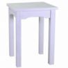 Tavolo esposizione legno nantes bianco rettangolare cm154x46h100