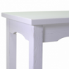 Tavolo esposizione legno nantes bianco quadro cm50x50h70