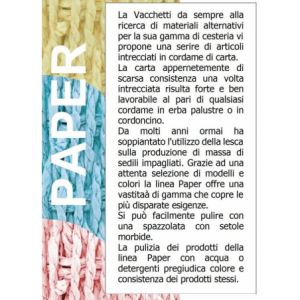 Zoom Cestone paper bianco 1-2 con fodera rettangolare cm 45x35h54