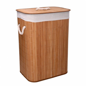 Zoom Cestone bambù naturale cm 40x30h57