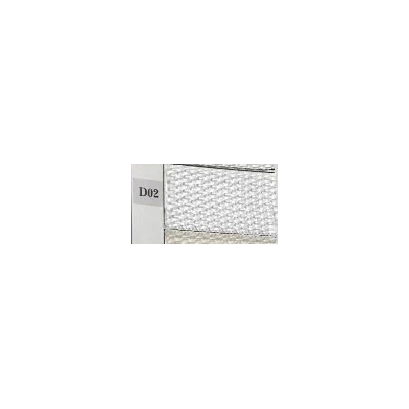 Cestone poliestere 1-3 bianco foderato rettangolare cm40x30h55