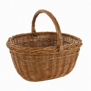 Zoom Cesto vimini europeo olanda ovale cm 37x28h18/31