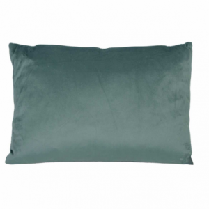 Cuscino velluto verde salvia rettangolare cm35x50h10