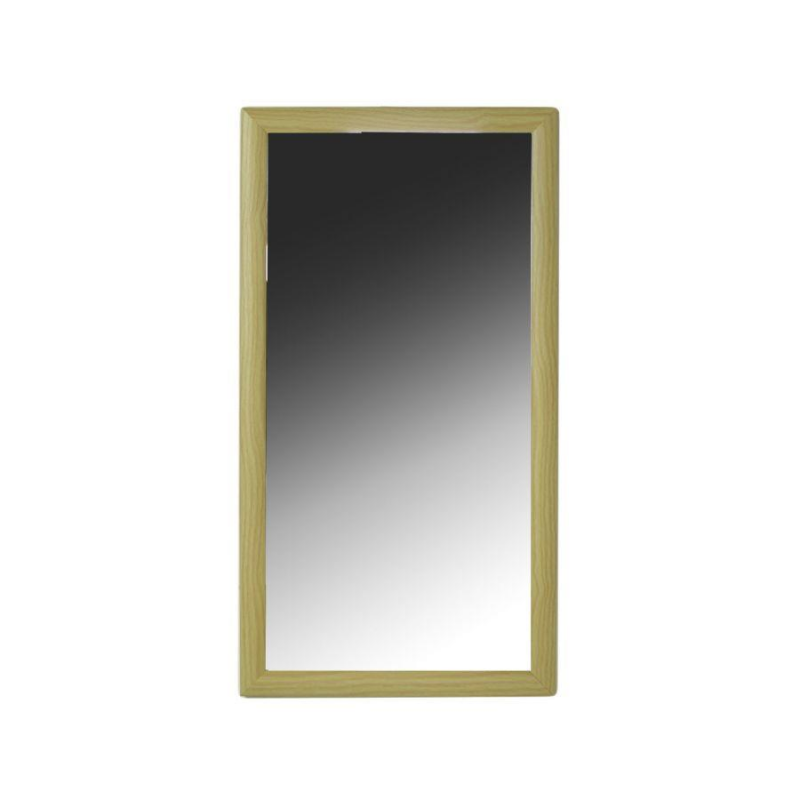 Specchio rettangolare naturale cm36h67