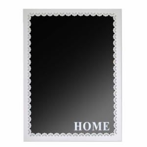 Specchio intarsio cuori rettangolare cm40x30x1,5
