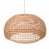 Lampadario rattan naturale con attaccocm ø50h30,5
