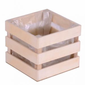 Zoom Cassetto legno naturale con nylon cm32x16h12