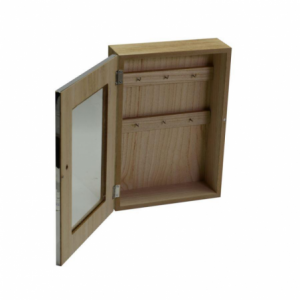 Zoom Portachiavi cancelletto legno titanium rettangolare 6p cm20x28x8