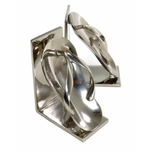 Zoom Reggilibri coppia ciabatta cm13,5x8h17