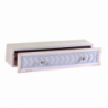 Mensola legno cipro con cassetto cm80x21h16,5