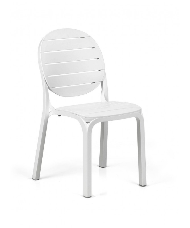 SET 2 SEDIE ERICA IN POLIPROPILENE CON SCHIENALE MADE IN ITALY