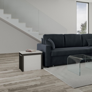Zoom Panca allungabile 55x40/305 cm Walk telaio Antracite