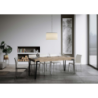 Consolle allungabile 90x40/196 cm Rio Small Premium telaio Antracite
