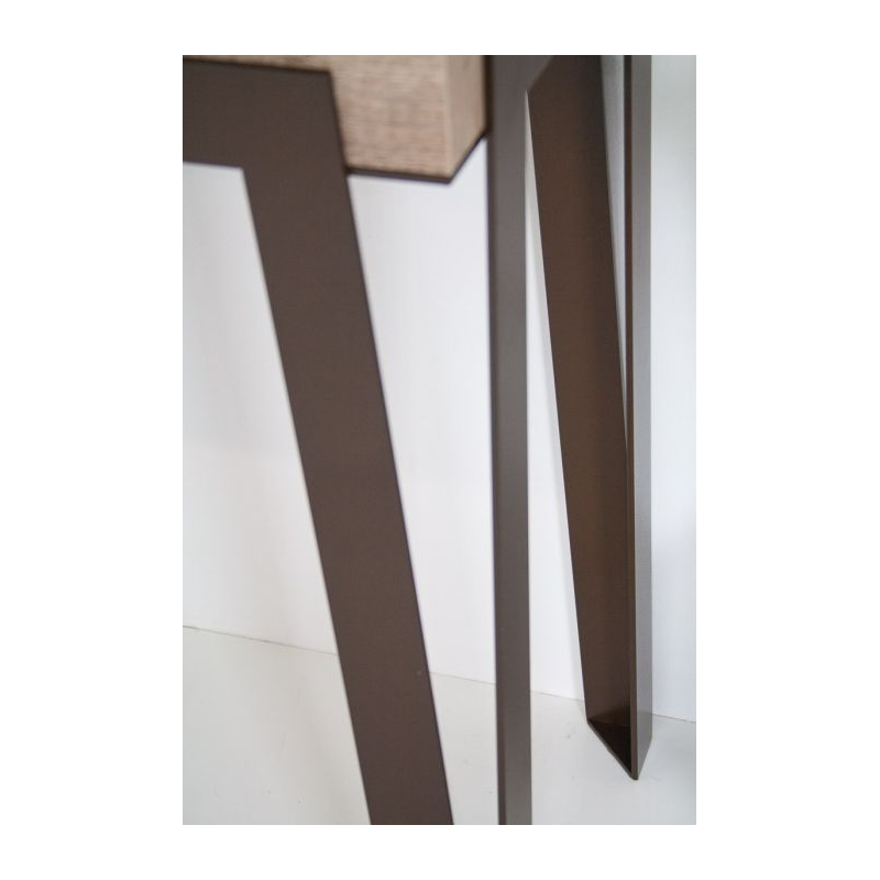 Consolle allungabile 90x40/196 cm Rio Small Premium telaio Antracite
