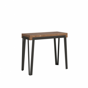 Consolle allungabile 90x40/190 cm Rio Small Premium telaio Antracite