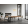 Consolle allungabile 90x40/190 cm Rio Small Premium telaio Antracite