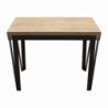 Consolle allungabile 90x40/190 cm Rio Small Premium telaio Antracite