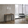 Consolle allungabile 90x40/300 cm Rio Premium telaio Antracite