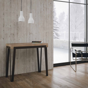 Zoom Consolle allungabile 90x40/196 cm Rio Small telaio Ruggine