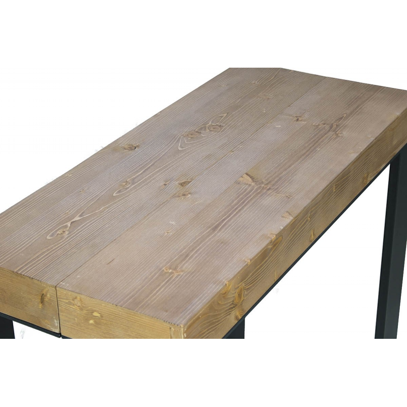 Consolle allungabile 90x40/190 cm Tecno Small telaio Antracite