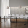 Consolle allungabile 90x40/300 cm Futura telaio Antracite