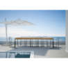 Consolle allungabile 90x40/290 cm Futura Premium telaio Antracite