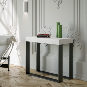 Zoom Consolle allungabile 90x40/196 cm Elettra Small telaio Antracite