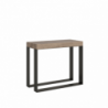 Consolle allungabile 90x40/196 cm Elettra Small Premium telaio Antracite