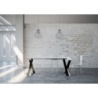 Consolle allungabile 90x40/196 cm Diago Small telaio Antracite