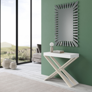 Zoom Consolle allungabile 90x40/300 cm Diago telaio Bianco
