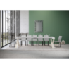 Consolle allungabile 90x40/300 cm Diago telaio Bianco