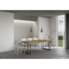 Consolle allungabile 90x40/300 cm Epoca Premium telaio Antracite
