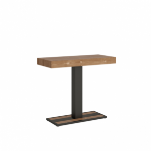 Consolle allungabile 90x40/290 cm Capital telaio Antracite